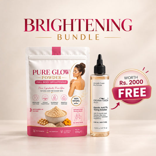 Pure Glow Ubtan with FREE 7% Glycolic Acid (Limited Deal)