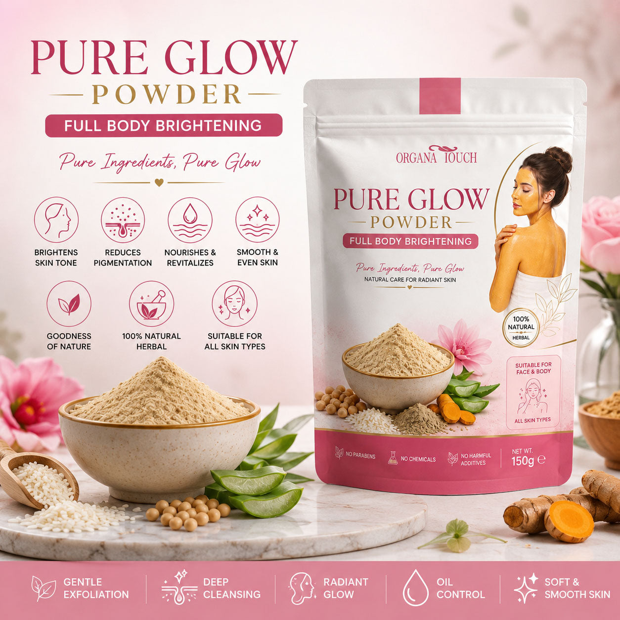 Pure Glow (Full Body Brightening)