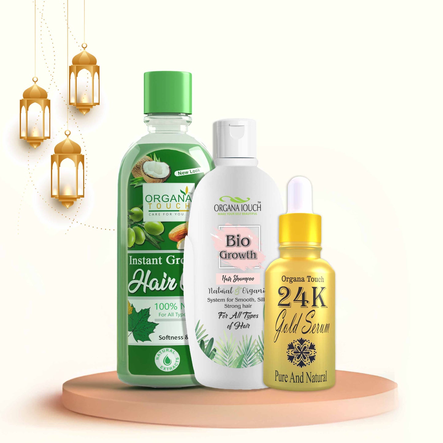 Serum Plus Oil Plus Shampoo