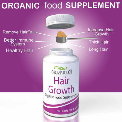 Hair Growth (Organic Food Supplement)