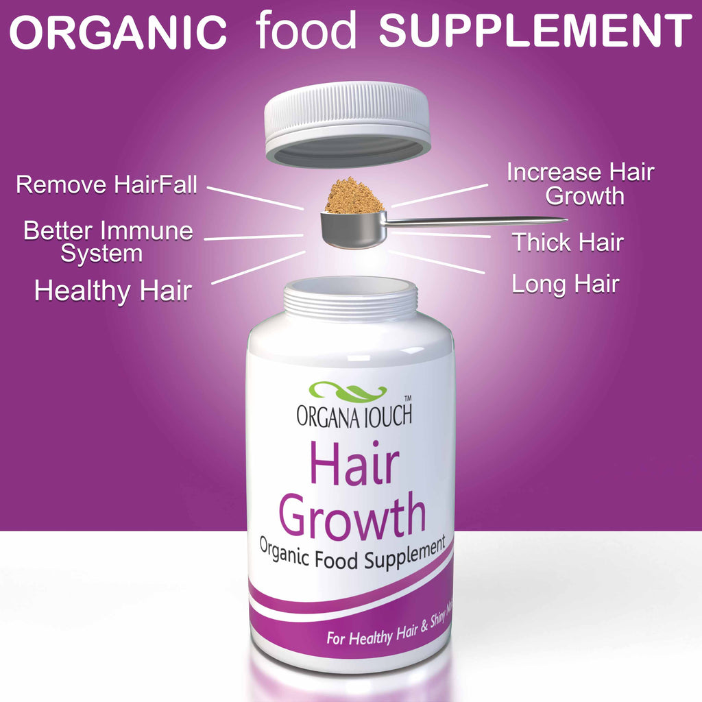 HairVgrow - Natural Hair Growth and Stop Hair fall Formula Supplement